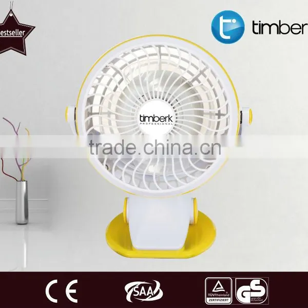 Timberk Factory DC USB Clip Fan Dry Battery Clip Fan photo-2
