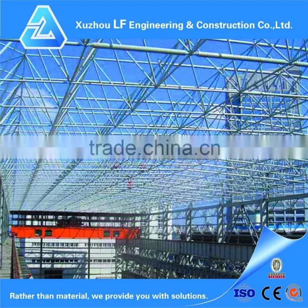 Eco Friendly Prefab Steel Space Frame Warehouse photo-3
