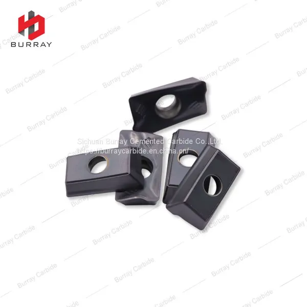 P390170408M-PM Carbide Milling Insert With Blank CVD Coating photo-3