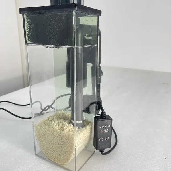 Macro Aqua NP-600 Bio Pellet Reactor / External With 400ml NP Pellets Nitrate Reducing Phosphate Reducing Removing NO3 PO4