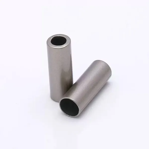 High Quality Silver Rope Stopper Metal Drawstring Cord End Cap for Garments photo-3