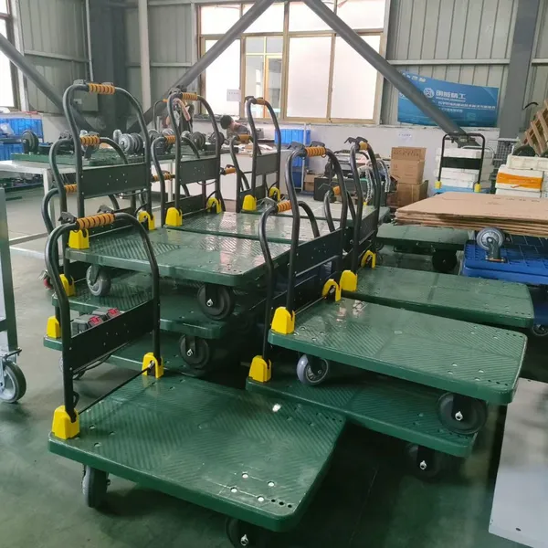 Electric Handcart Smart Remote Control Flatbed Truck photo-2