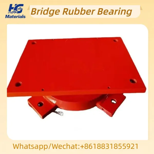Multi-Layered Natural Rubber Bridge Bearing Pad for Vertical Load Support and Lateral Movement photo-3