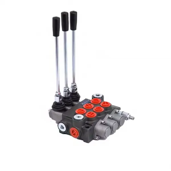 Bulgaria Series Loader Engineering Vehicle Manual Control Valve 3-P40 P40 Multi-way Valve photo-4