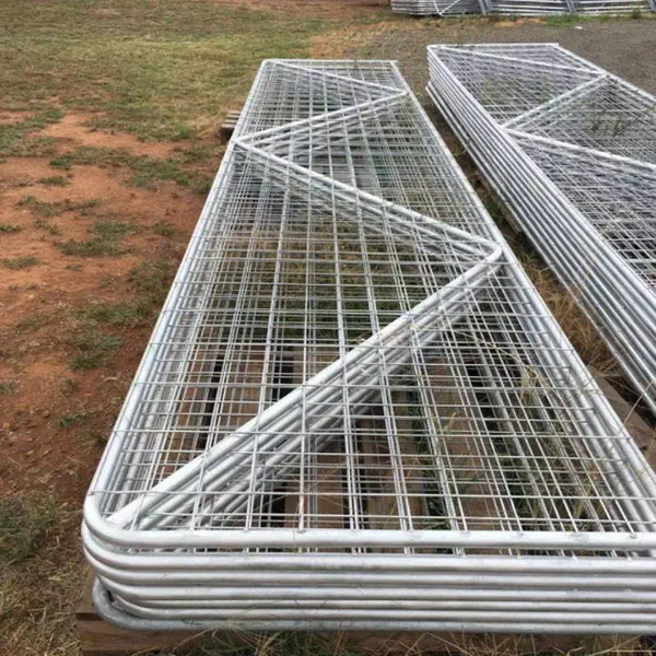 Hot Sale Lowes Farm Fence Livestock Galvanized 8-10ft Sheep Wire Mesh Fence Panel photo-3