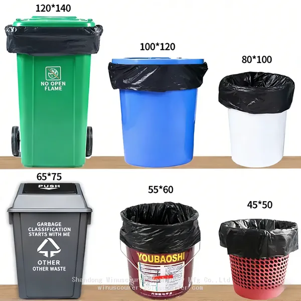 Commercial Garbage Bags Bulk Trash Bags for Restaurants & Office Buildings photo-2