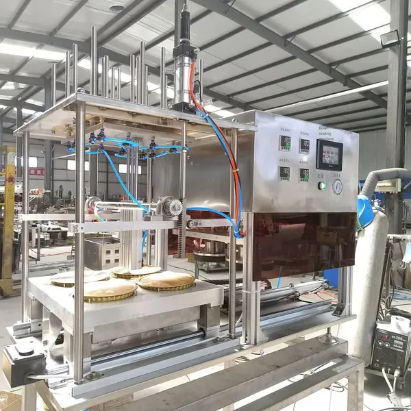 Fully Automatic Film Sealing Machine for Aluminum Foil Bowls, Automatic Packaging Machine for Aluminum Foil Bowls Used in the Catering Industry