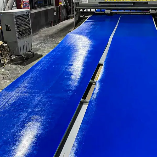 High Glossy Fiberglass Caravan Gelcoat Sheet Truck Body Roofing Premium Quality Product Fiberglass Category Anti Slip FRP Panel photo-3
