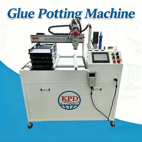 Fully Automatic 2K Epoxy Resin Dispensing System High Precision Mixing & Potting Machine photo-4