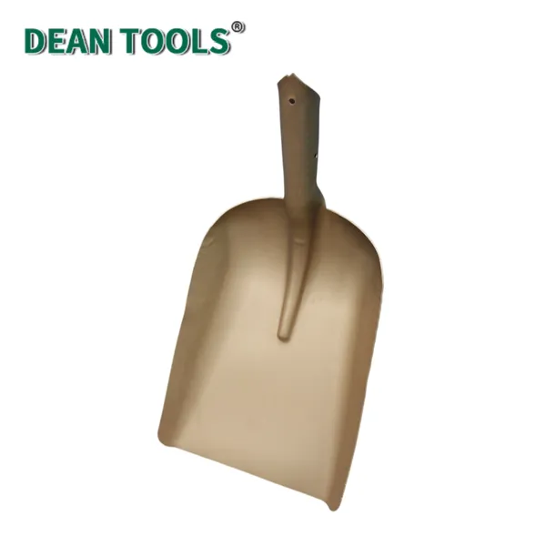 Non-Sparking Dust Pan Shovel With Long Handle,Non-Sparking Shovel,D Grip Handle,Spark-Free Safety Digging Spade photo-4