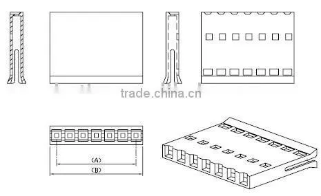 2.54mm Housing for Flexible Flat Cable (FFC) photo-2
