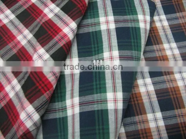 100% Cotton Yarn-dyed Fabric 21s/32s/40s photo-6