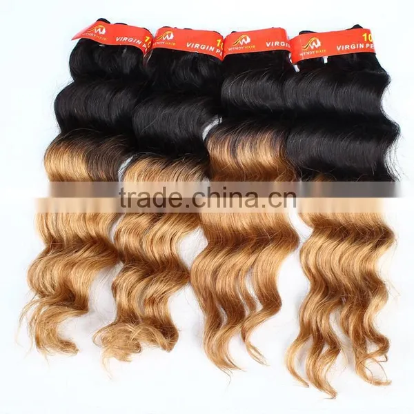 New Design Deep Wave Hair Peruvian Chocolate Hair Weave photo-3
