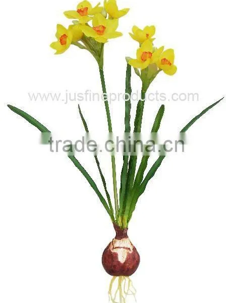 19.7" Silk Narcissus, Artificial Narcissus
