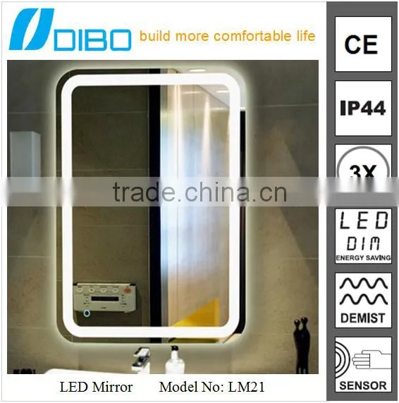 New Modern IP44 Led Lighted Vanity Mirror Bathroom Backlit Mirror Quality Choice Most Popular photo-2