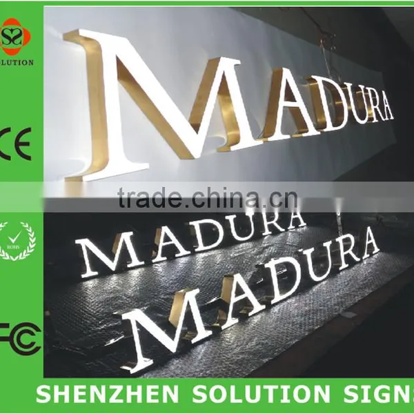 Front Lit Logo Letter Large Size Letter Wall Sign photo-6