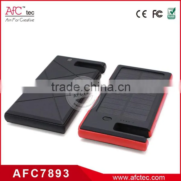 Wholesale 2016 Outdoor Waterproof Rohs Solar Dual Usb 8800mah Power Bank for Iphone photo-5