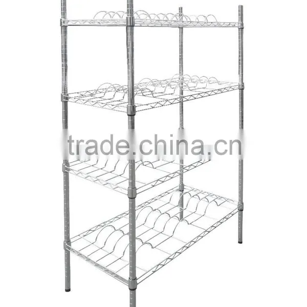 High Quality Metal Wire Mesh Shelves photo-4