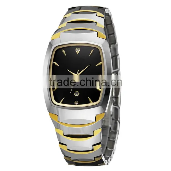 Elegance Tungsten Watch High Quality Sapphire Glass Watch Tungsten Band Watch photo-6