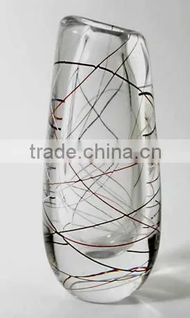 Crystal Glass Vase for Centerpieces Wedding photo-5