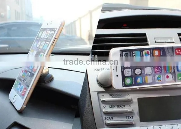 Universal Sticky Magnetic Rotating Mobile Phone Mount Suction Cup Car Cell Phone Holder Smart Stand Bracket for Iphone photo-6