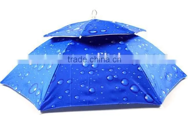 Sun Protection Head Hat Sun Fish Umbrella for Adult and Kids photo-2