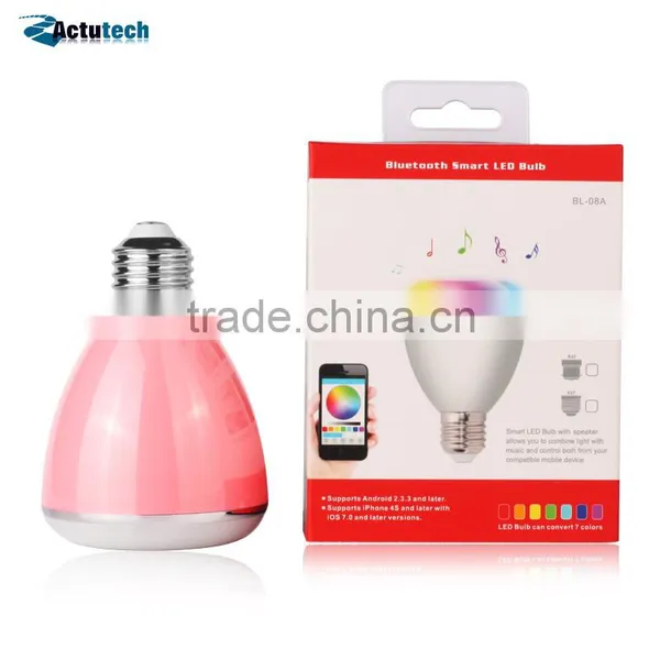 New Design 6w Smart Phone Control Bluetooth App Smart Led Bulb photo-6
