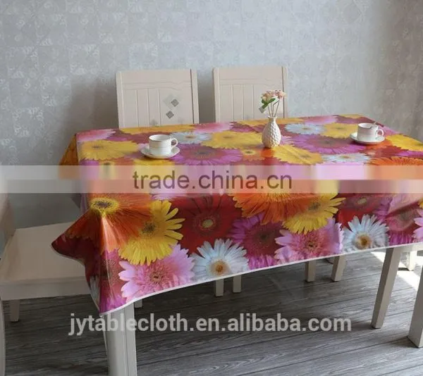 PVC With Non-woven Tablecloth photo-2