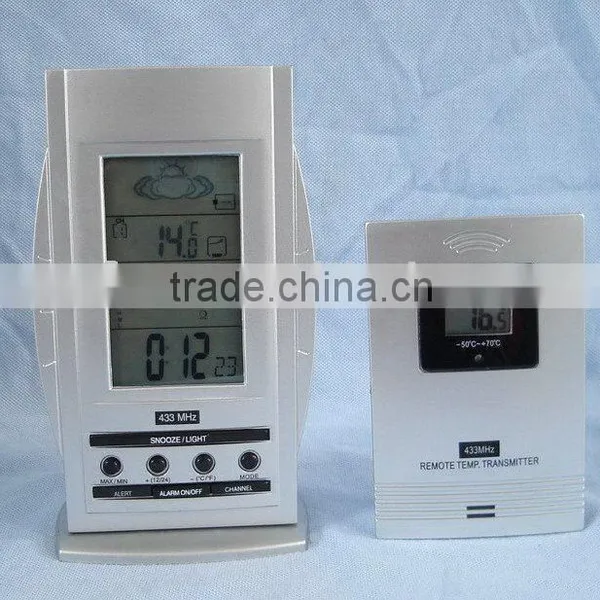 Radio Controlled Clock, Wireless Weather Station