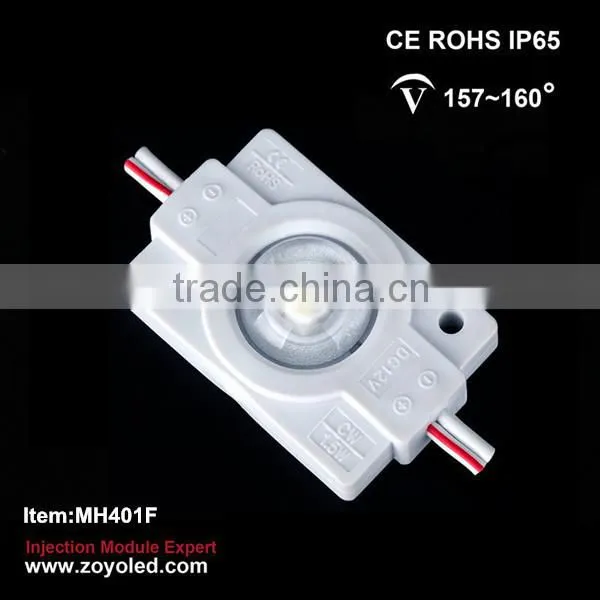 5 Yrs Warranty IP65 3 Leds 2835 Smd Water Proof Led Module With Lens Injection Module DC12V photo-3