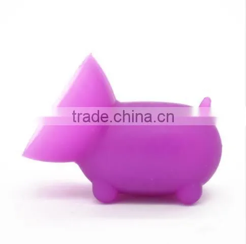 Cute Animal Shape Silicone Phone Sucker/pig Phone Holder photo-5
