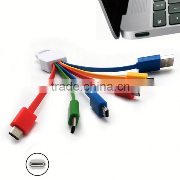 Noodle Flat Usb Data Charger Cable for Mobile Phone photo-5