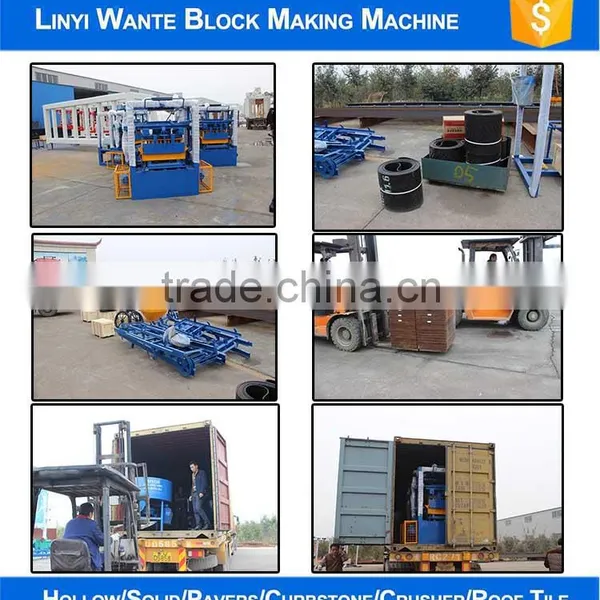 Manual Cement Compressed QT4-24 Concrete Block Making Machine Price in India photo-6