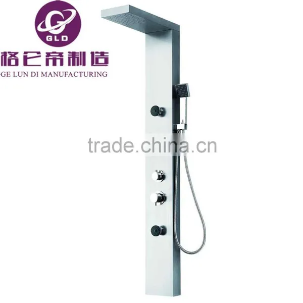 Thermostatic 304 Stainless Steel Bathroom Rainfall Shower Panel,Shower Faucet photo-5