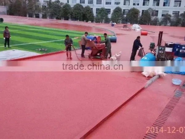 IAAF Certified Sandwich System Running Track for 13mm All Weather Sport Surface and Indoor&outdoor Running Tracks photo-2