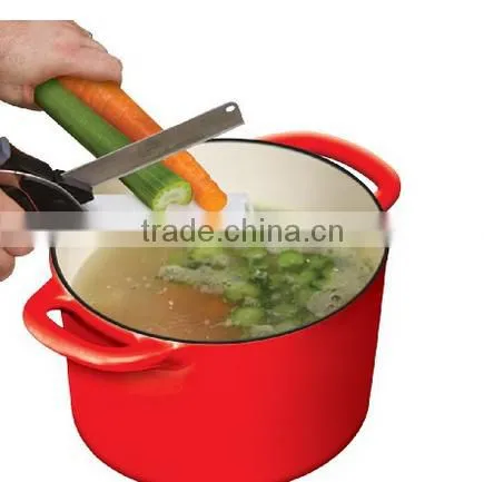 High Qualtiy Clever Cutter 2-in-1 Knife & Cutting Board Scissors photo-4