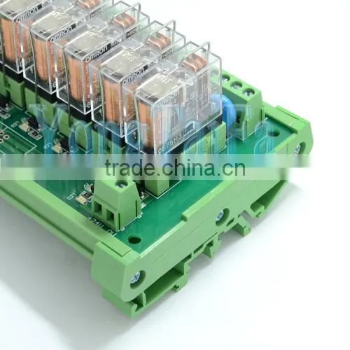 8-channel Relay Module Module PLC Control Panel Composite Amplifier Output Board G2R-1-E 16A photo-3