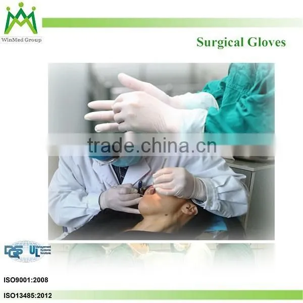 Hot Sale Powder-free Surgical Gloves/disposable Latex Gloves