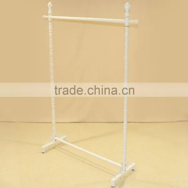 QD-F179Signgle Line Meta Signgle Line Hanging Clothes Display Racks photo-2