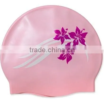 New Design Rainbow Silicone Baby Swim Cap photo-3