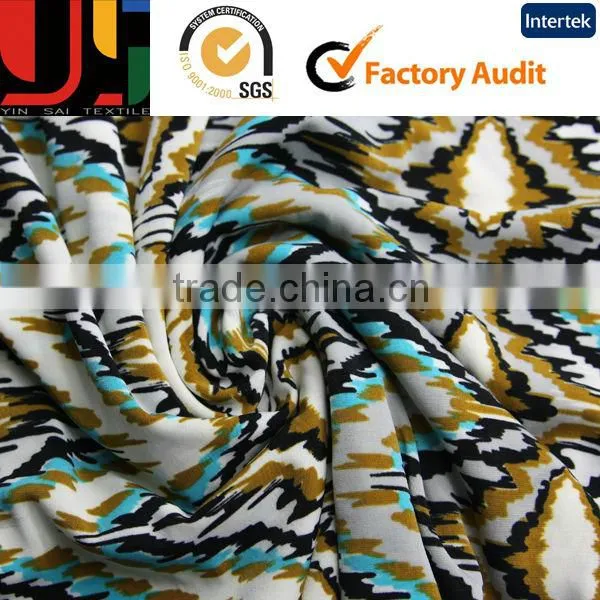 Main Product Check Pattern Poy DTY FDY Fabric by China Factory