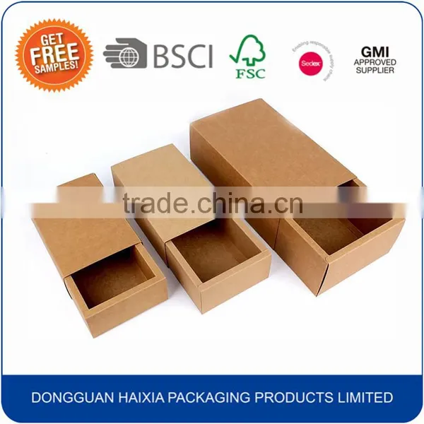 High Quality Kraft Cardboard Packaging Paper Gift Box Wholesale photo-6