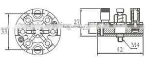 Thermocouple Terminal D-6P-B Ceramic Block From Ningbo photo-2
