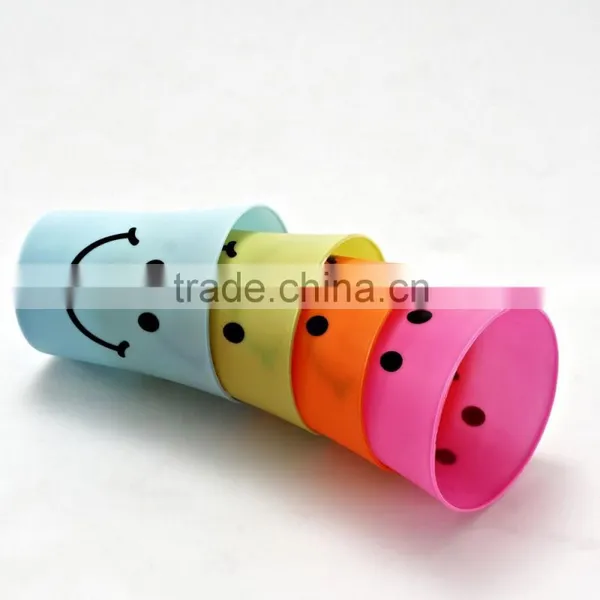 8 oz 250ml pp Plastic Smile Water Cup photo-3