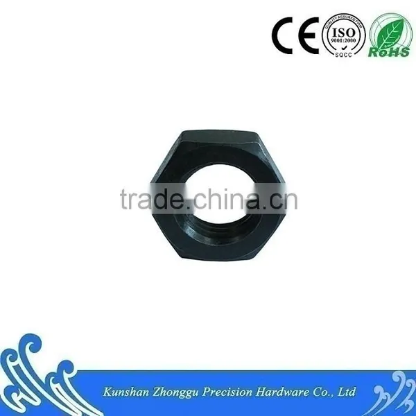 GB6172 Carbon Steel Hexagon Thin Nuts With Black Zinc photo-3