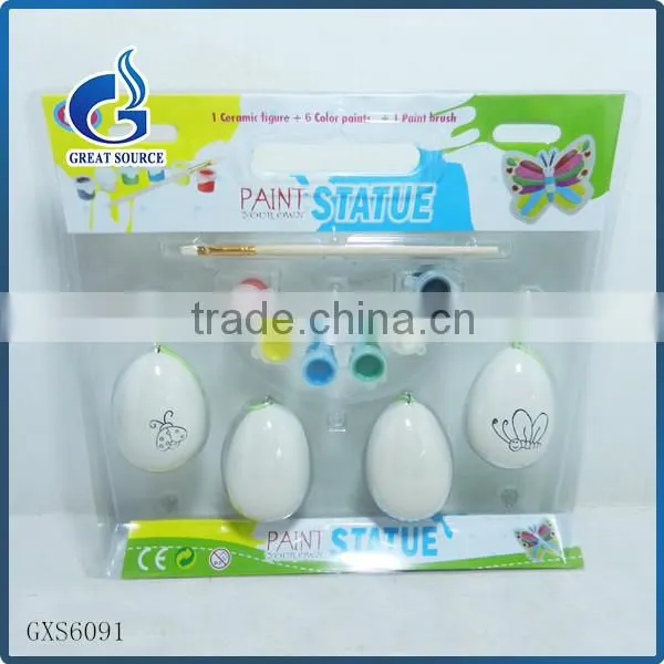 Hotsale Kids Easter Egg Diy Ceramic Paint Kits photo-2