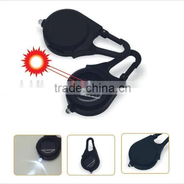 Solar Touchlight (GF-D-2691(Screwgate Carabiner)) (solar Flashlight/dynamo Flashlight/led Solar Flashlight)