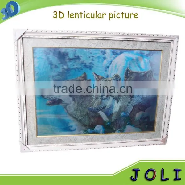 Hot Sale 3d Flip Pictures 3d Lenticular Picture,3D Changing Picture photo-2