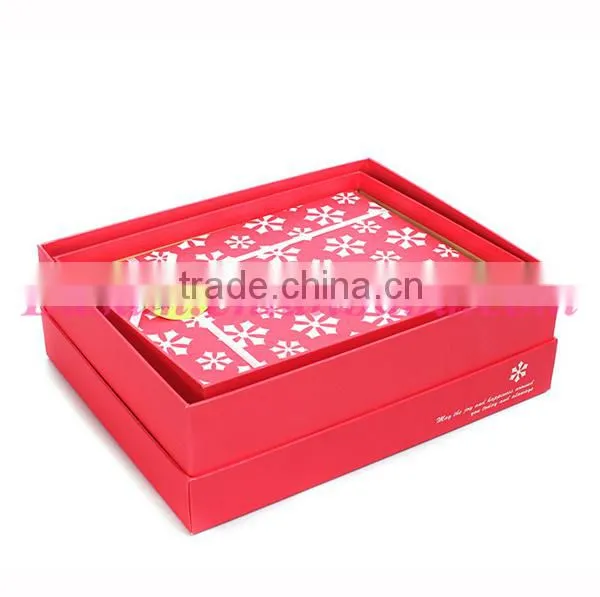 Merry Christmas Snowflake Printed Rectangle 3 Sizes Christmas Gift Box photo-3