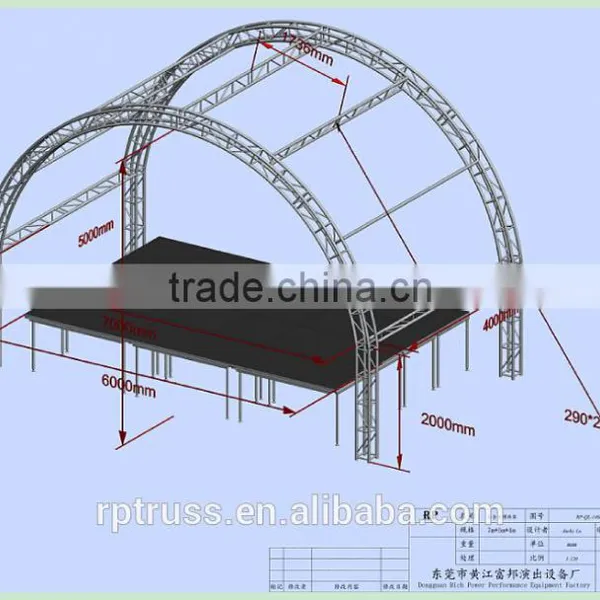 RP Aluminum Portable Stage,aluminum Stage Platform,aluminum Stage Truss photo-3